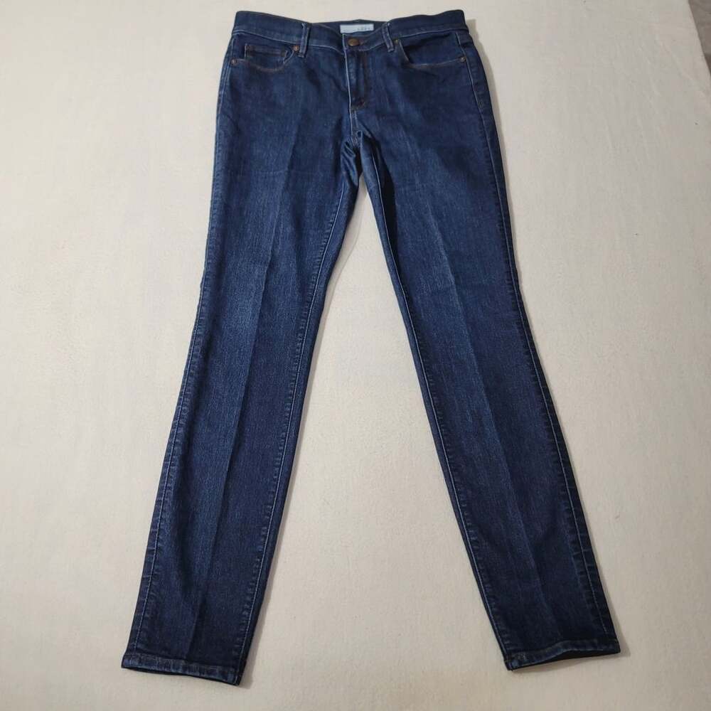 Ann Taylor Loft Modern Skinny Jeans Size 6 Dark Wash Denim Pants